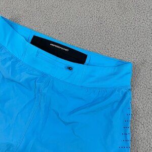 NWT Under Armour Speedpocket Shorts Men XL Blue Lined 9" Athletic Running